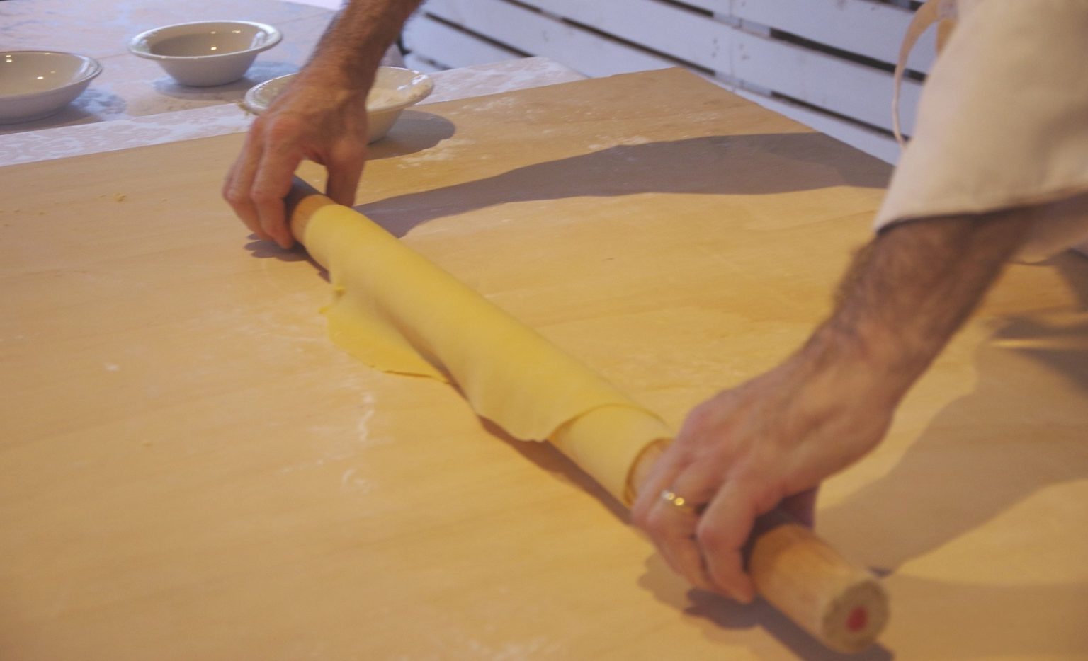 Tagliatelle: hausgemachter und von Hand ausgerollter Nudelteig - Sonoitalia